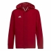 Sportjacke für Kinder Adidas Entrada 22 Rot