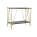 Console DKD Home Decor Zwart Gouden Hout Metaal 81,5 x 36 x 71,5 cm