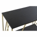 Console DKD Home Decor Zwart Gouden Hout Metaal 81,5 x 36 x 71,5 cm