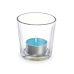 Doftljus 7 x 7 x 7 cm (12 antal) Glas Havet