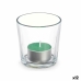 Ароматизированная свеча 7 x 7 x 7 cm (12 штук) Стакан Бамбук