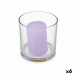 Duftlys 10 x 10 x 10 cm (6 enheter) Glass Lavendel