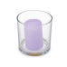 Duftlys 10 x 10 x 10 cm (6 enheter) Glass Lavendel