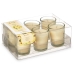 Conjunto de Velas Perfumadas Acorde 48-C-AR Baunilha Copo (12 Unidades)