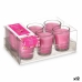 Geurkaarsenset 16 x 6,5 x 11 cm (12 Stuks) Glas Orchidee