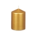 Candle Acorde 92534 Golden 7 x 10 x 7 cm (24 Units)