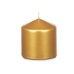 Svíčka Zlatá 7 x 7,5 x 7 cm (24 kusů)