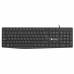 Keyboard Natec NKL-1948 Spanish Qwerty Black