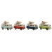 Decoratieve figuren Home ESPRIT Bus 11 x 5 x 5,5 cm (4 Stuks)