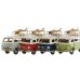 Decoratieve figuren Home ESPRIT Bus 11 x 5 x 5,5 cm (4 Stuks)