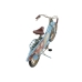 Decorative Figure Home ESPRIT 27 x 9,5 x 14,5 cm (3 Units) Bicycle