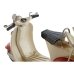 Dekorativ Figur Home ESPRIT Moped (3 enheter)