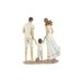 Decoratieve figuren Home ESPRIT Wit Beige Mediterrane 20,5 x 6,5 x 24,5 cm (2 Stuks)