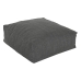 Pouf Home ESPRIT Gris 87 x 87 x 32 cm