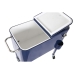 Glacière Home ESPRIT Blue marine Acier polypropylène 56 L 74 x 43 x 80 cm