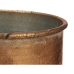 Vas Gyllene Metall 22,5 x 39,5 x 22,5 cm (4 antal) Med relief
