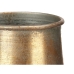 Vaso Dourado Metal 21 x 44 x 21 cm (4 Unidades) Com relevo