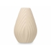 Vase Beige aus Keramik 21 x 31 x 21 cm (4 Stück) Streifen