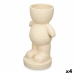 Decoratieve figuren Beige 19 x 31 x 15 cm Vaas (4 Stuks)