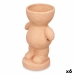 Decoratieve figuren Oranje 16 x 25 x 12 cm Vaas (6 Stuks)