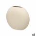 Vase Beige aus Keramik 36 x 34 x 16 cm (2 Stück) kreisförmig