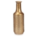 Vase Golden Metal 14 x 46 x 14 cm (4 Units) With relief