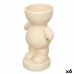 Dekorativ figur Beige 16 x 25 x 12 cm Vase (6 enheder)