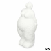 Okrasna Figura Bela Dolomite 14 x 34 x 12 cm (6 kosov) Dama Stoječ