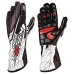 Karting Gloves OMP KS-2 Art S Hvit Svart