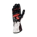 Karting Gloves OMP KS-2 Art S Hvit Svart