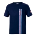 T-Shirt met Korte Mouwen Sparco Martini Racing (XS) Marineblauw