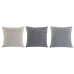 Cushion Home ESPRIT Blue Beige Mediterranean 60 x 20 x 60 cm (3 Units)