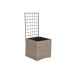 Blumentopf Home ESPRIT Polypropylen Rattan 48 x 52 x 114 cm