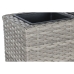 Planter Home ESPRIT polypropylene Rattan 95 x 26 x 80 cm