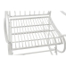 Mecedora Home ESPRIT Blanco Metal 60 x 90 x 96,5 cm