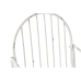 Fotel na biegunach Home ESPRIT Biały Metal 60 x 90 x 96,5 cm