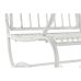 Cadeira de baloiço Home ESPRIT Branco Metal 60 x 90 x 96,5 cm