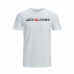 Pánské tričko s krátkým rukávem JJECORP LOGO TEE SS O-NECK NOSS  Jack & Jones  12137126  Bílý