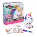 Šviečiantis vienaragis DIY Unicorn Canal Toys OFG 106 Balta Aliuminis Plastmasinis