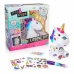 Svetleči samorog DIY Unicorn Canal Toys OFG 106 Bela Aluminij Plastika