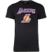 T-Shirt met Korte Mouwen New Era TEAM LOGO TEE LOSLAK BLK 11530752  Zwart