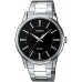 Ceas Bărbați Casio MTP-1303PD-1AVEG Negru Argintiu (Ø 40 mm)