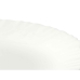 Flat Plate Vivalto LXP-95 White Opaline glass 24 x 2 x 24 cm (24 Units)