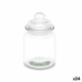 Bocal Transparent verre 250 ml 8 x 13 x 8 cm (24 Unités) Avec couvercle