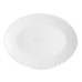 Fuente de Cocina Blanco Vidrio 34 x 2,5 x 25 cm (18 Unidades)