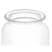 Burk Transparent Glas 600 ml (12 antal) Med lock