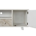 Τηλεόραση DKD Home Decor 136 x 40,5 x 52 cm Έλατο Μπεζ Λευκό Ξύλο MDF