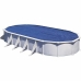 Copertura per piscina Gre CPROV610 Polietilene Azzurro