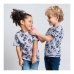 Otroške Majica s Kratkimi Rokavi Minnie Mouse Siva