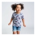 T-Shirt met Korte Mouwen voor kinderen Minnie Mouse Grijs